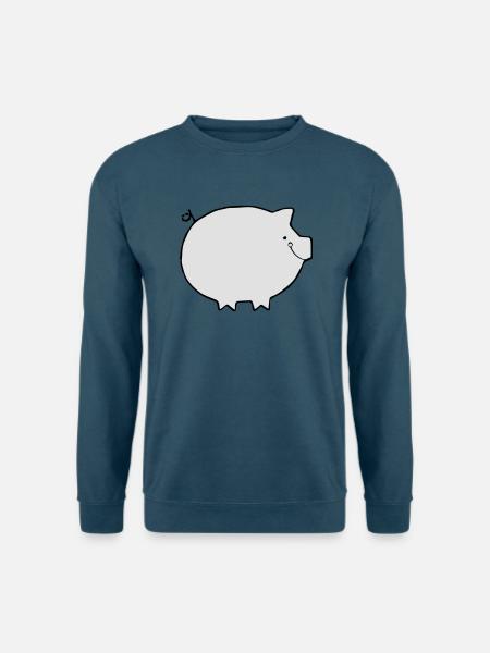 pig - Unisex Pullover - Indigoblau