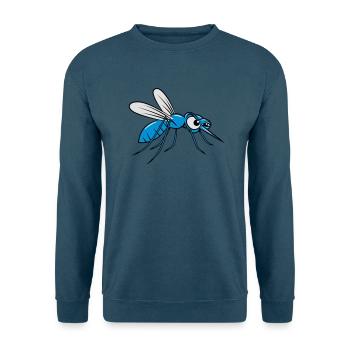 Mücke witzig - Unisex Pullover - Indigoblau - Vorne