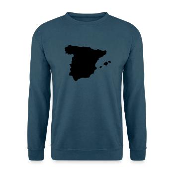 spain - Unisex Pullover - Indigoblau - Vorne