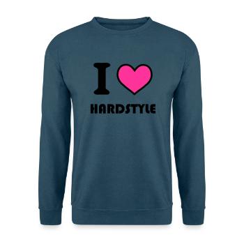hardstyle - Unisex Pullover - Indigoblau - Vorne