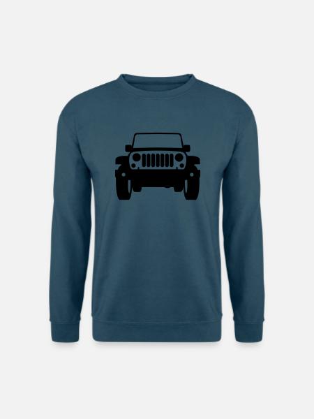 Shilouette JK stock solo - Unisex Pullover - Indigoblau