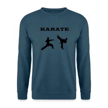 karate - Unisex Pullover - Indigoblau - Vorne