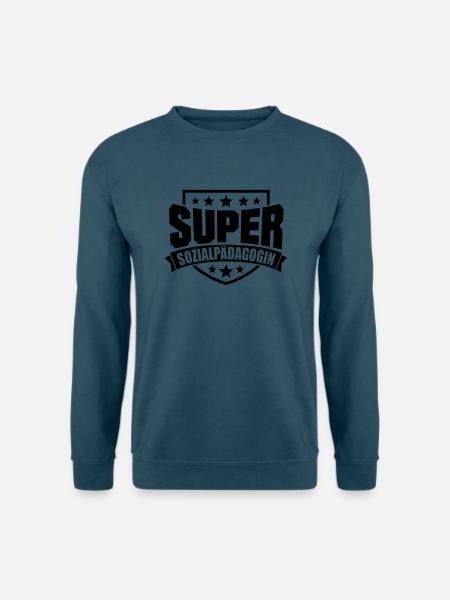 Super Sozialpädagogin - Unisex Pullover - Indigoblau