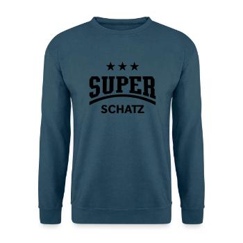Super Schatz (Schatzi) - Unisex Pullover - Indigoblau - Vorne