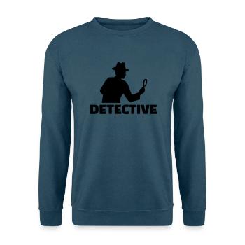 Detektiv - Unisex Pullover - Indigoblau - Vorne