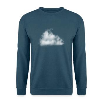 White Cloud - Unisex Pullover - Indigoblau - Vorne