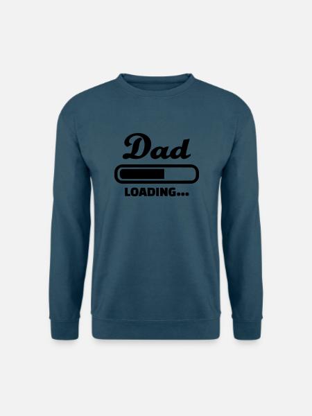 Dad loading - Unisex Pullover - Indigoblau