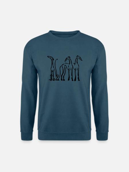 trio - Unisex Pullover - Indigoblau