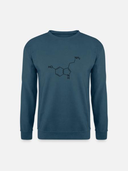 Serotonin - Unisex Pullover - Indigoblau