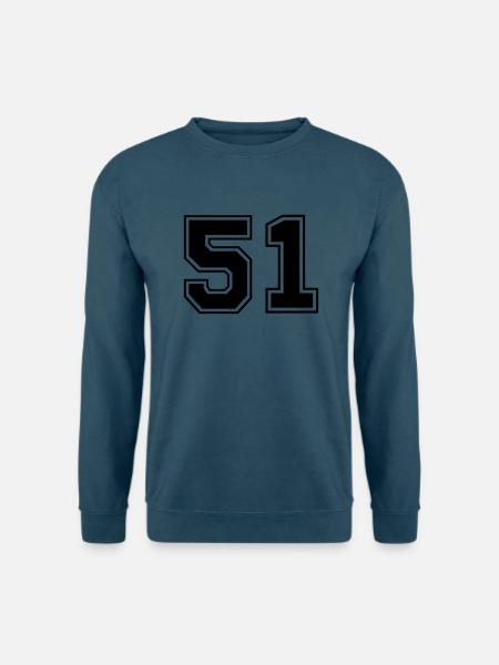 51 - Unisex Pullover - Indigoblau