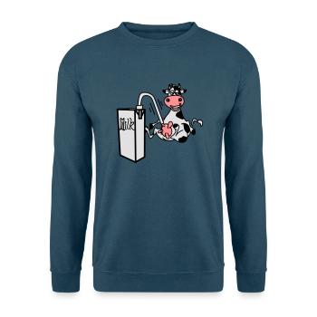milkcow - Unisex Pullover - Indigoblau - Vorne