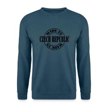 made in czech republic m1k2 - Unisex Pullover - Indigoblau - Vorne