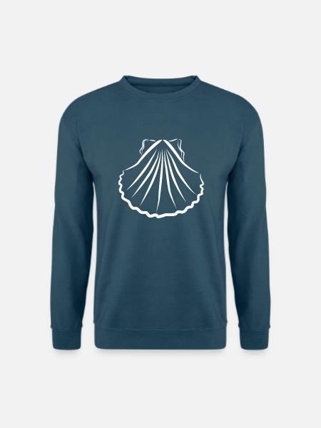 Jakobsmuschel - Unisex Pullover - Indigoblau