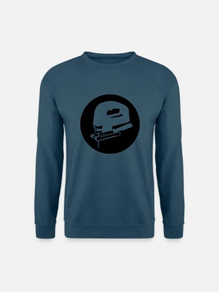 Stichsäge - Unisex Pullover - Indigoblau