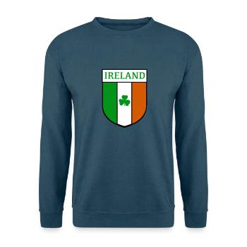 ireland hemblem - Unisex Pullover - Indigoblau - Vorne