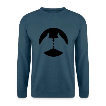 Daumen hoch - Unisex Pullover - Indigoblau - Vorne