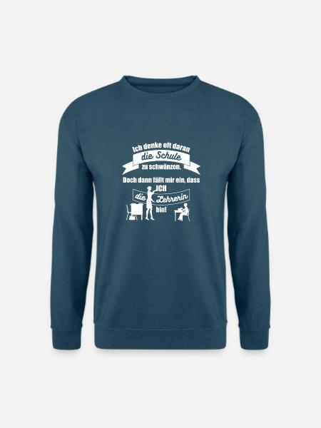 Lehrerin schwänzen - Unisex Pullover - Indigoblau