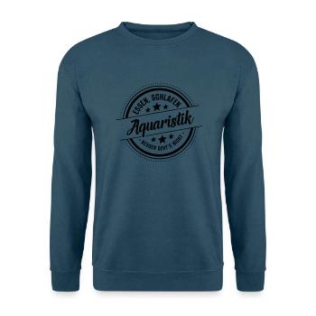 Aquaristik - Unisex Pullover - Indigoblau - Vorne
