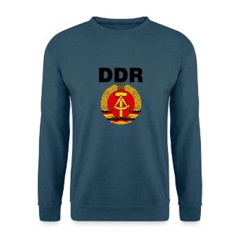 DDR - Unisex Pullover - Indigoblau - Vorne