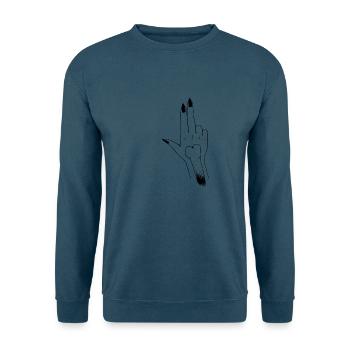 Haupt alten Schule - Unisex Pullover - Indigoblau - Vorne