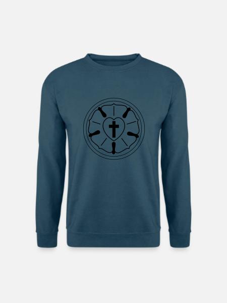 Luther - Unisex Pullover - Indigoblau
