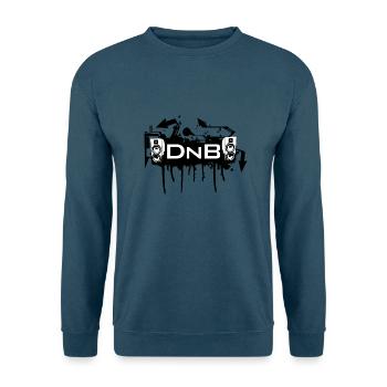 Drum And Bass - Unisex Pullover - Indigoblau - Vorne