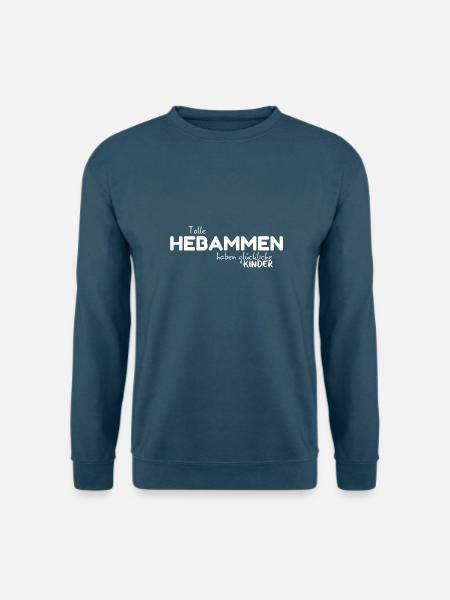 Hebamme - Unisex Pullover - Indigoblau
