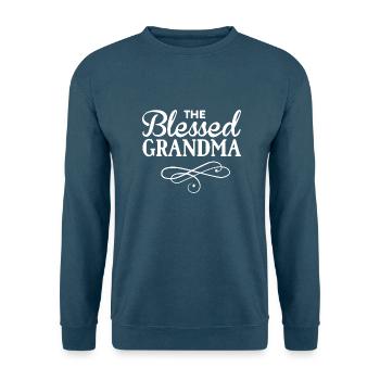GRANDMA - Unisex Pullover - Indigoblau - Vorne