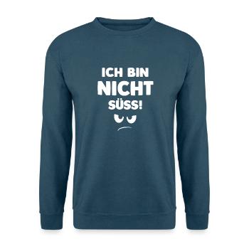 süss - Unisex Pullover - Indigoblau - Vorne