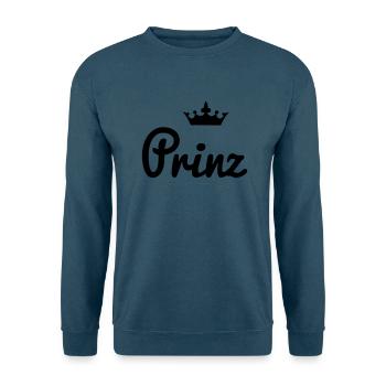 Prinz - Unisex Pullover - Indigoblau - Vorne