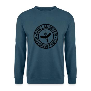 grillmeister - Unisex Pullover - Indigoblau - Vorne
