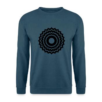 bike_einzelteil03 - Unisex Pullover - Indigoblau - Vorne