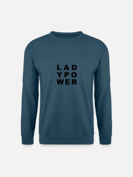 Girlpower - Ladypower - Unisex Pullover - Indigoblau