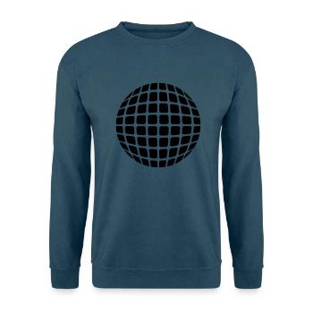 Diskokugel - Unisex Pullover - Indigoblau - Vorne