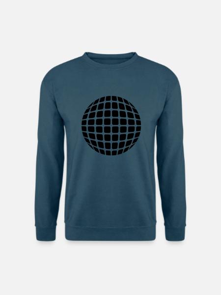 Diskokugel - Unisex Pullover - Indigoblau