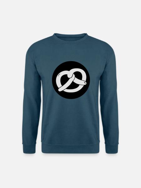 Brezel - Unisex Pullover - Indigoblau