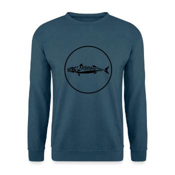 Makrele - Unisex Pullover - Indigoblau - Vorne