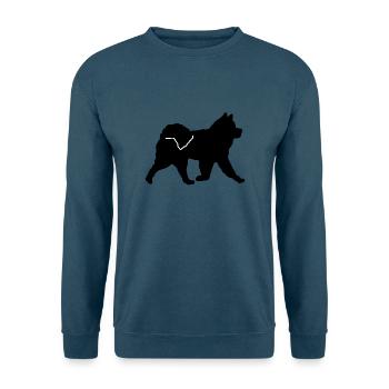 Tatzy-Rasi 01 - Unisex Pullover - Indigoblau - Vorne
