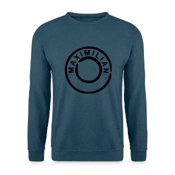 Maximilian - Unisex Pullover - Indigoblau - Vorne