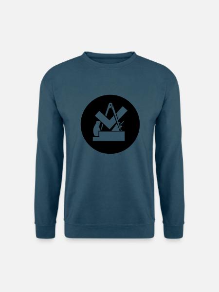Tischlerwappen - Unisex Pullover - Indigoblau