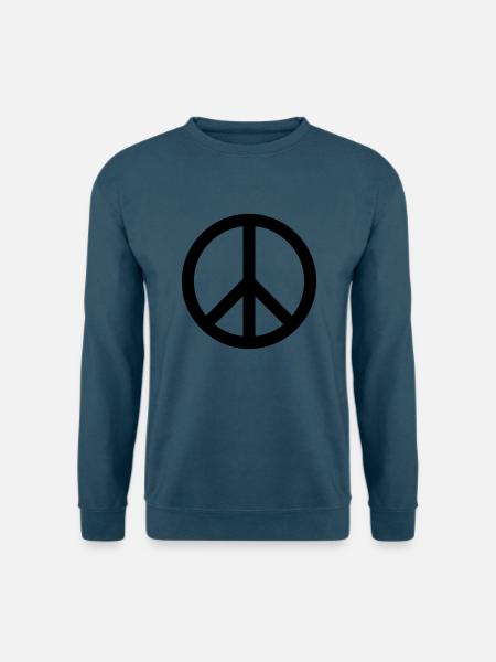 Peace - Unisex Pullover - Indigoblau