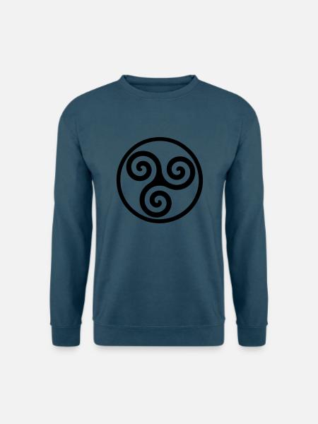 triskelion - Unisex Pullover - Indigoblau