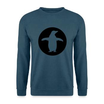 pinguin - Unisex Pullover - Indigoblau - Vorne