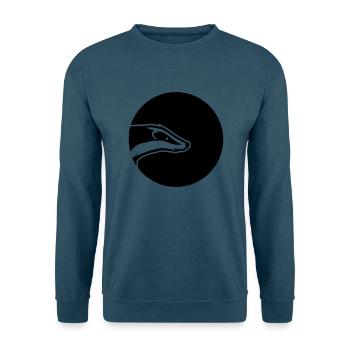 Dachs - Unisex Pullover - Indigoblau - Vorne