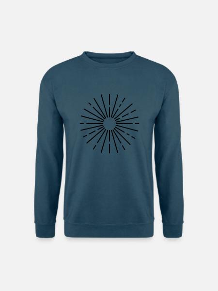 shine - Unisex Pullover - Indigoblau