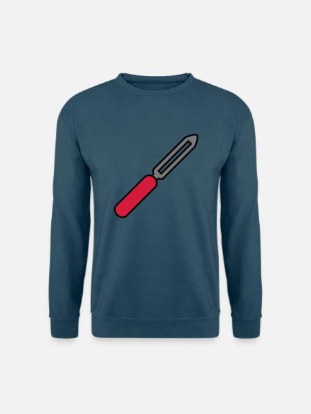 kueche koch kochen kartoffel schaelen schaeler wer - Unisex Pullover - Indigoblau