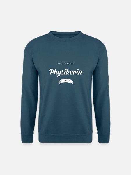 Original Physikerin - Unisex Pullover - Indigoblau