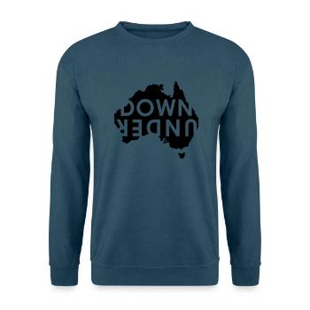 australia Down Under Landmark Australien - Unisex Pullover - Indigoblau - Vorne