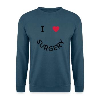 Chirurg - Unisex Pullover - Indigoblau - Vorne