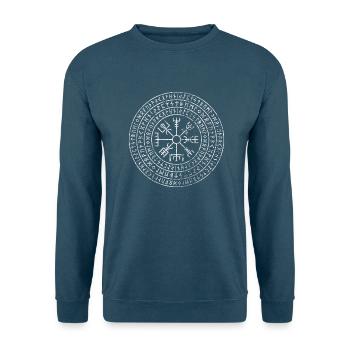 Vegvísir - Unisex Pullover - Indigoblau - Vorne